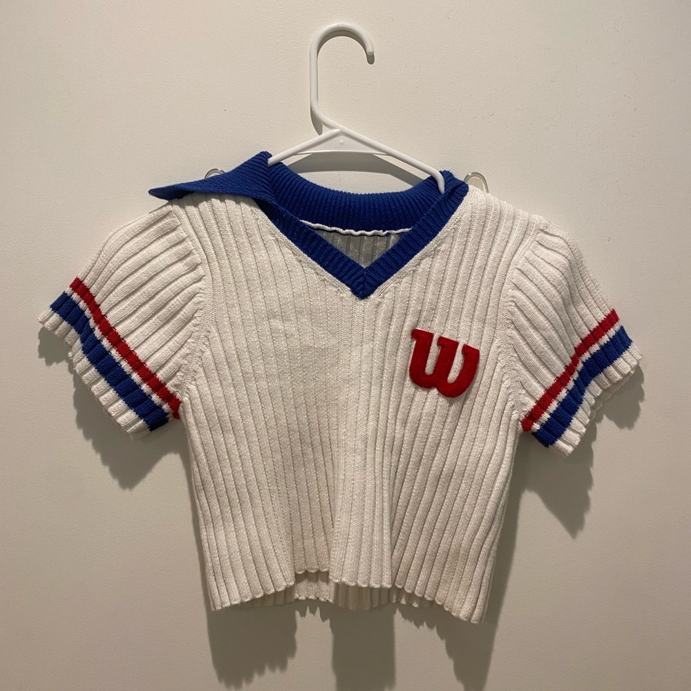 Wilson Tennis Vintage Knit Polo